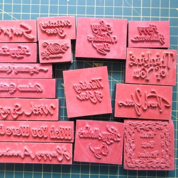 Large variety of soft stamps - Picture 2 of 2